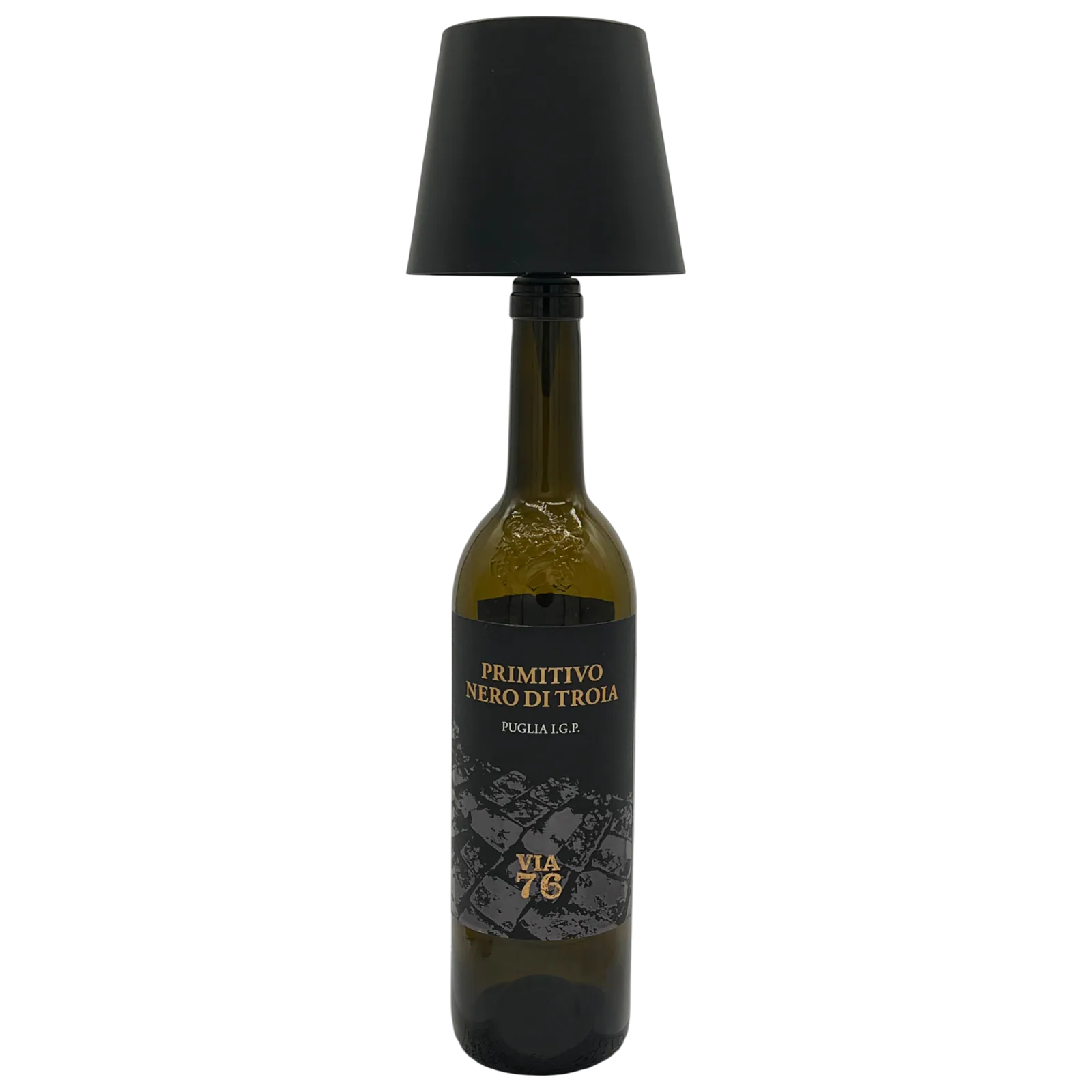 Canté Fleslamp Zwart sfeerbeeld 2