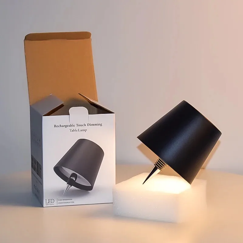 Canté Fleslamp Zwart sfeerbeeld 7