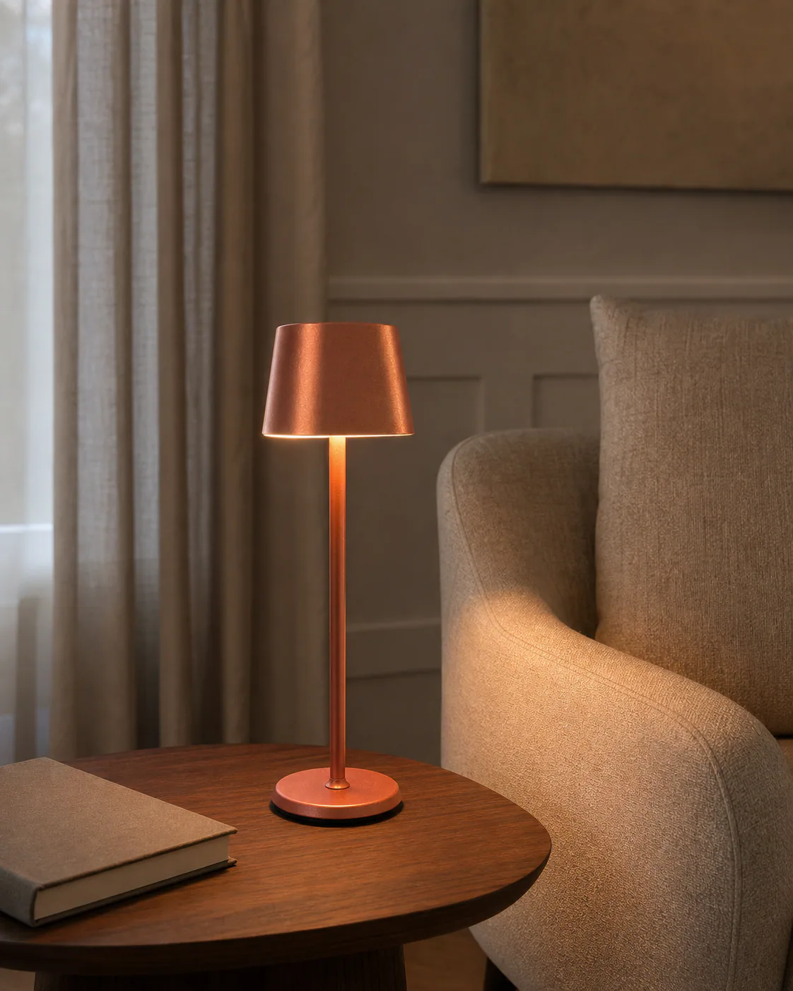Caro Ruby Horeca Tafellamp 1 lamp + laadstation sfeerbeeld 10