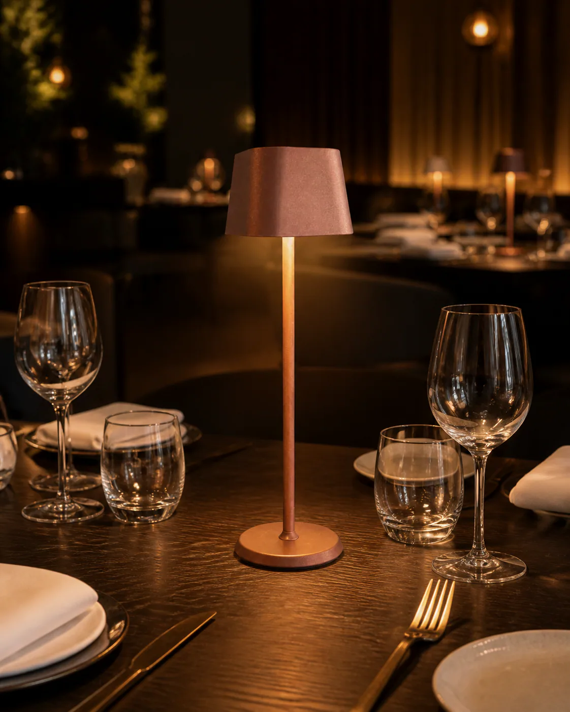 Caro Ruby Horeca Tafellamp 1 lamp + laadstation sfeerbeeld 9