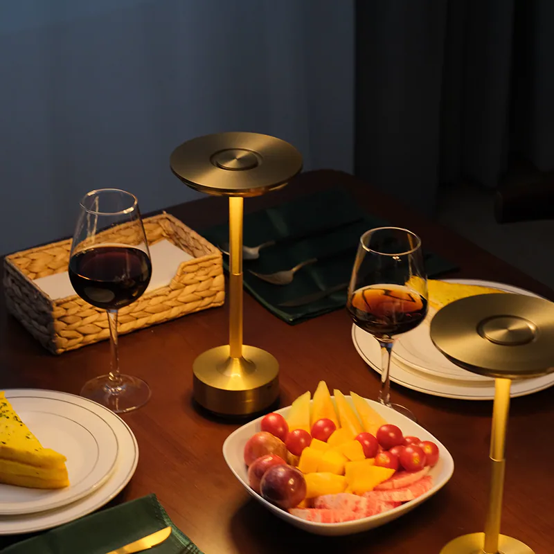 Eclips Horeca Tafellamp 4 lampen + laadstation sfeerbeeld 8