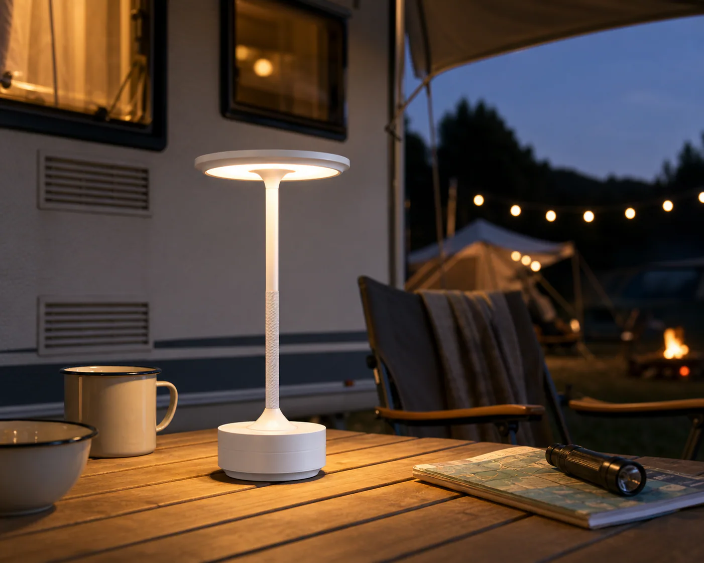 Eclips Tafellamp Wit sfeerbeeld 7