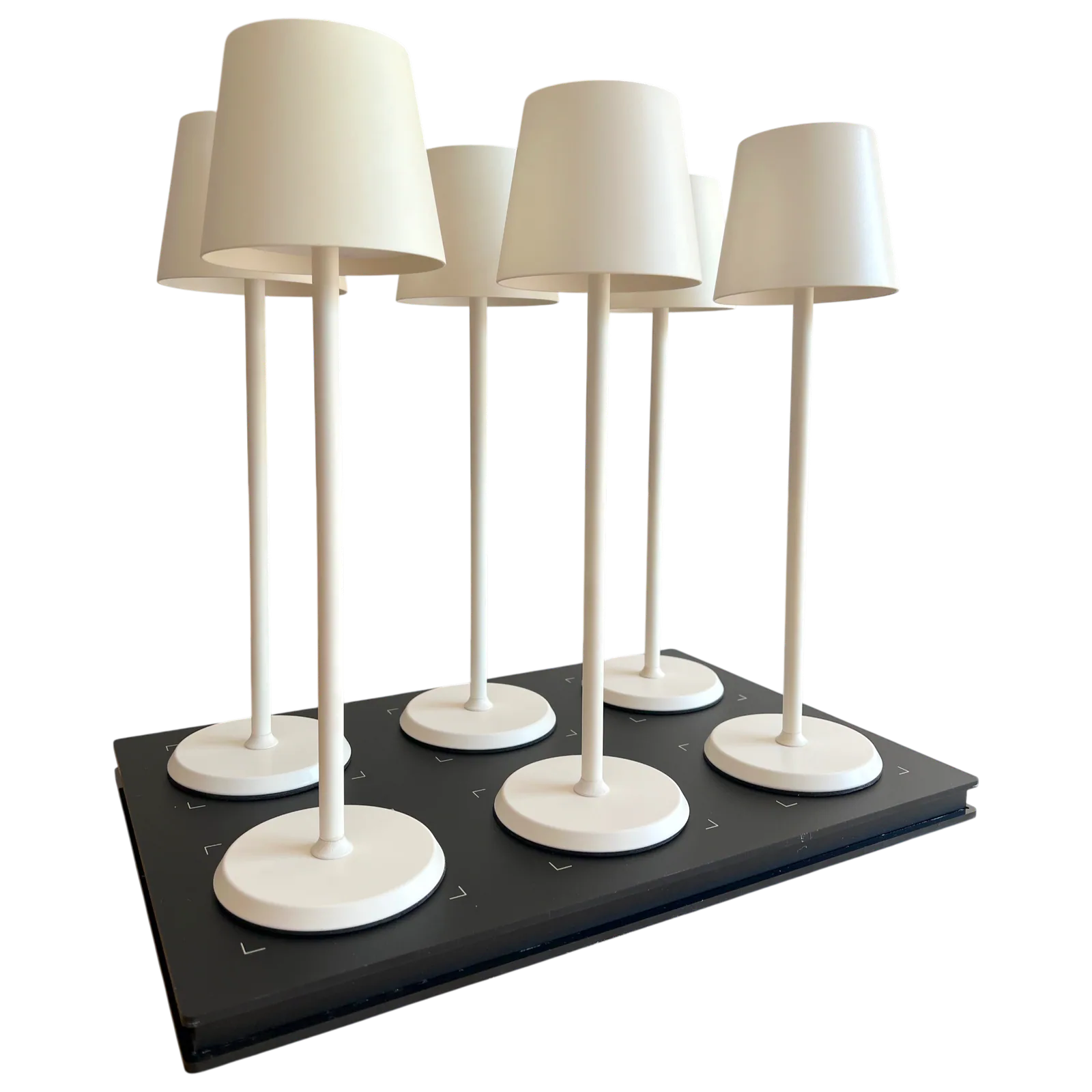 Norda Cream Horeca Tafellamp 1 lamp + laadstation sfeerbeeld 10
