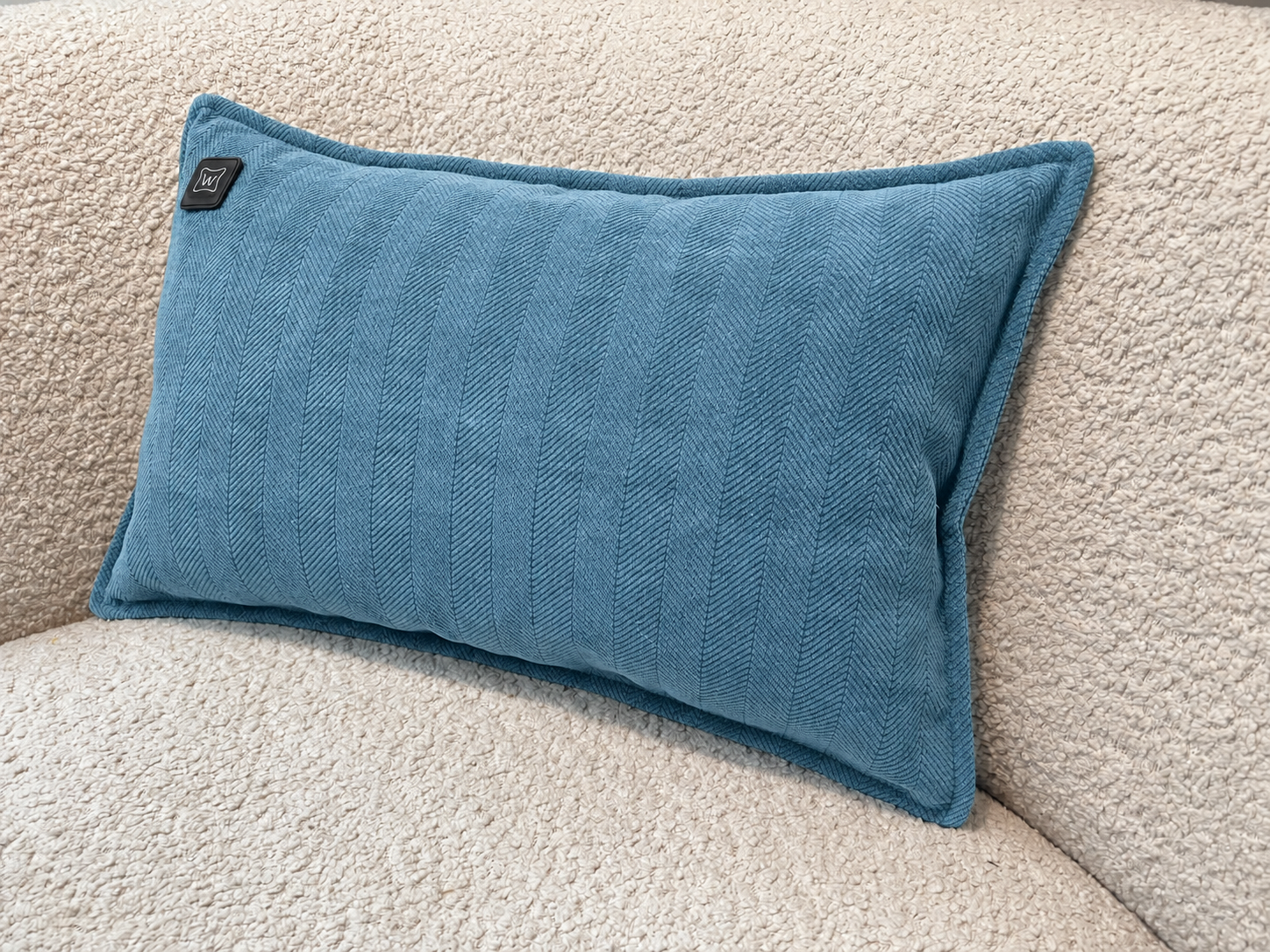 Warmpi Chenille Blau 50x30cm Infrarot-Wärmekissen für gezielte Wärme – Produktfoto 2 anzeigen