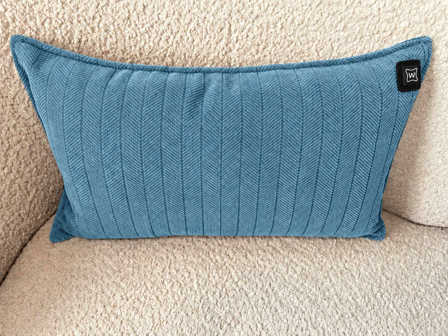 Warmpi Chenille Blau 50x30cm Infrarot-Wärmekissen für gezielte Wärme – Produktfoto 3 anzeigen