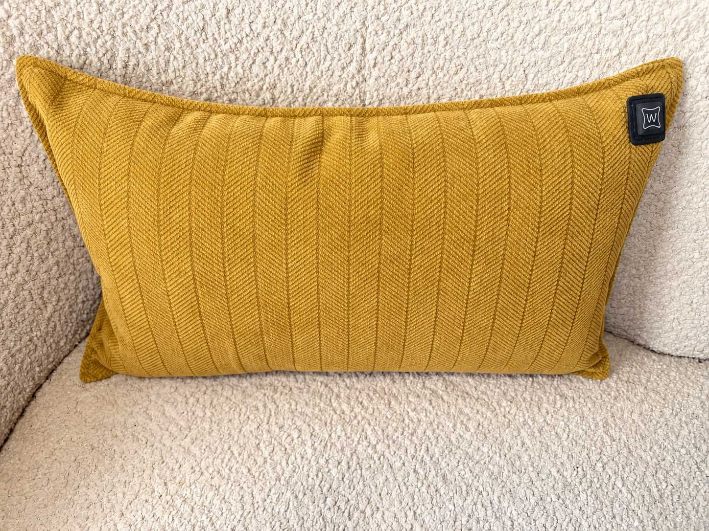 Warmpi Chenille Ockergelb 50x30cm Infrarot-Wärmekissen für gezielte Wärme – Produktfoto 3 anzeigen