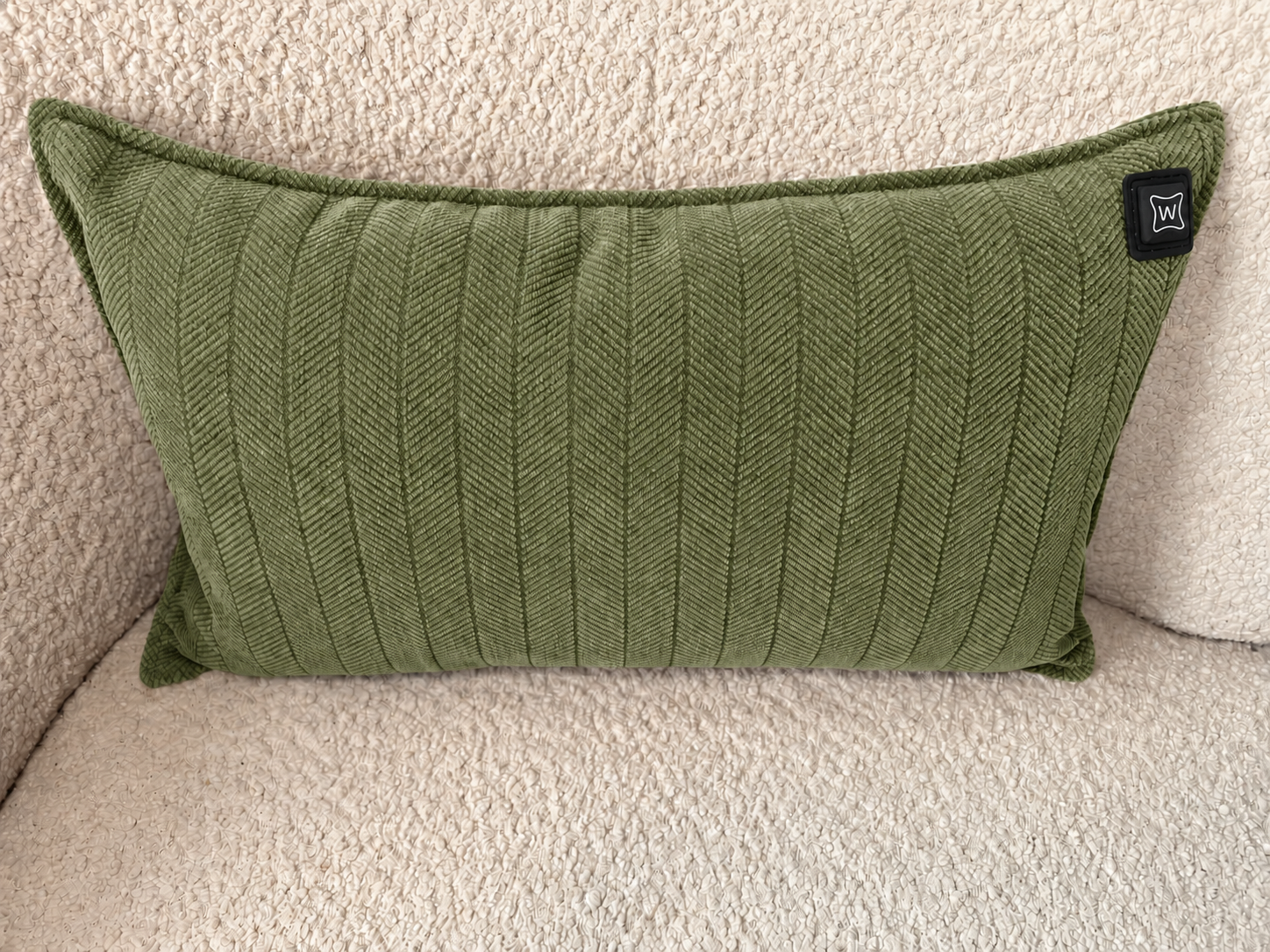 Warmpi Chenille Olivgrün 50x30cm Infrarot-Wärmekissen für gezielte Wärme – Produktfoto 3 anzeigen