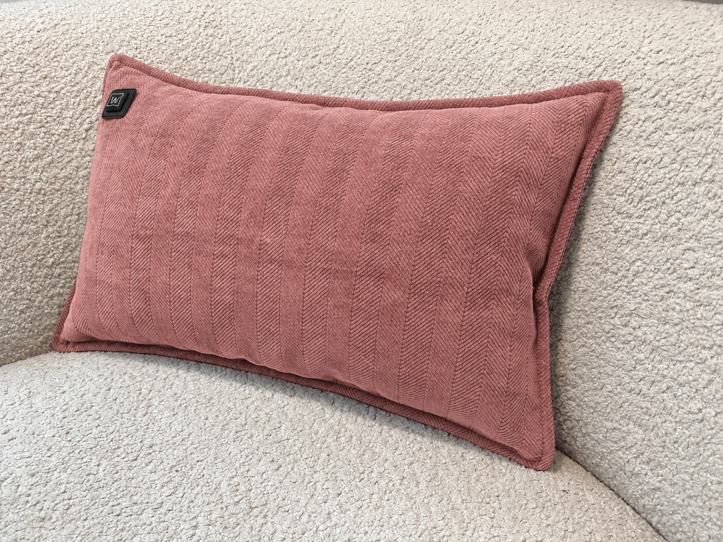 Warmpi Chenille Rosa 50x30cm Infrarot-Wärmekissen für gezielte Wärme – Produktfoto 2 anzeigen