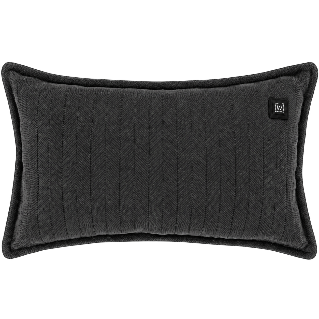 Coussin chauffant infrarouge Warmpi chenille Noir 50x30cm pour chaleur ciblée
