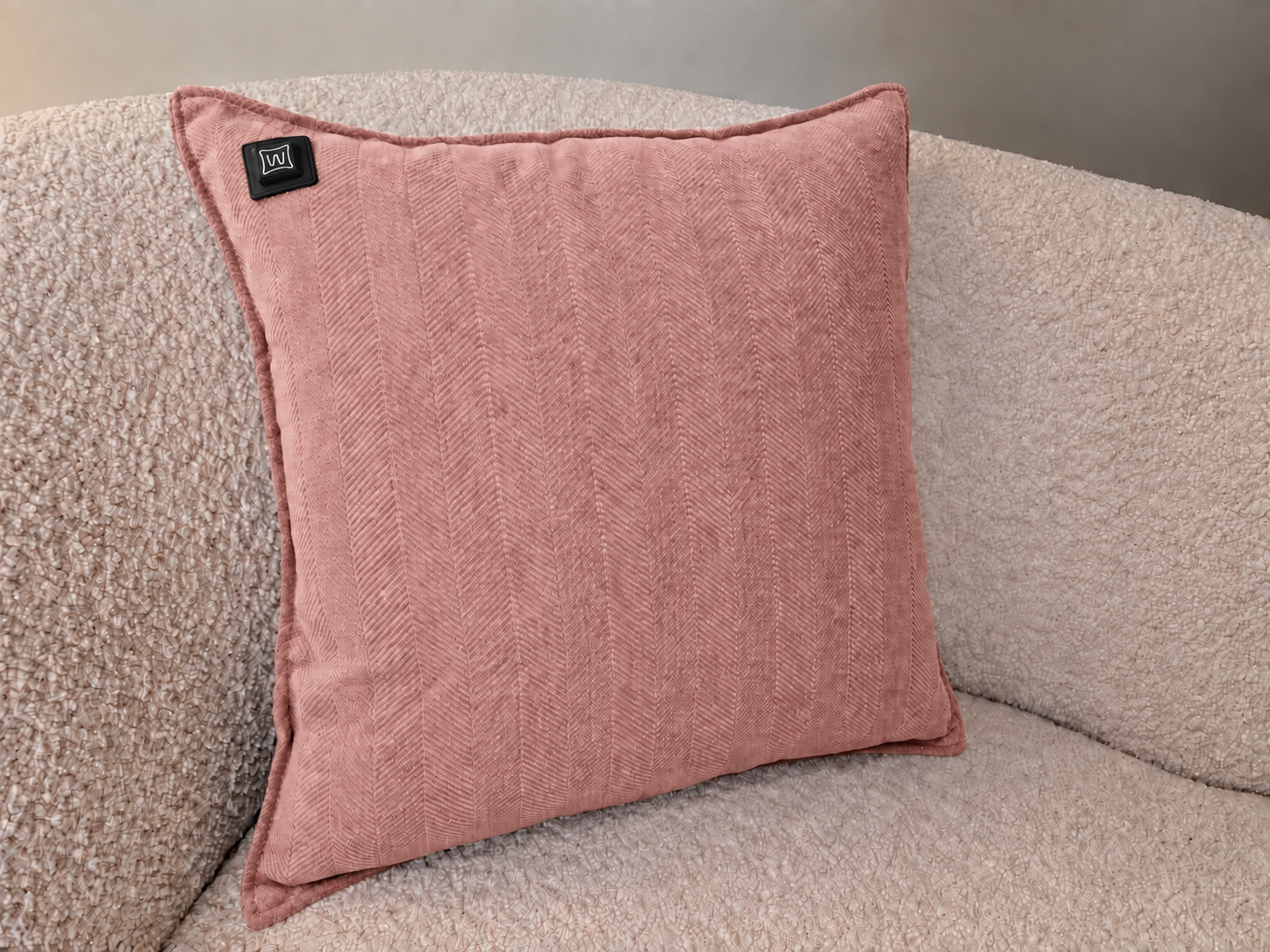Warmpi Chenille Rosa 45x45cm Infrarot-Wärmekissen – Produktfoto 3 anzeigen