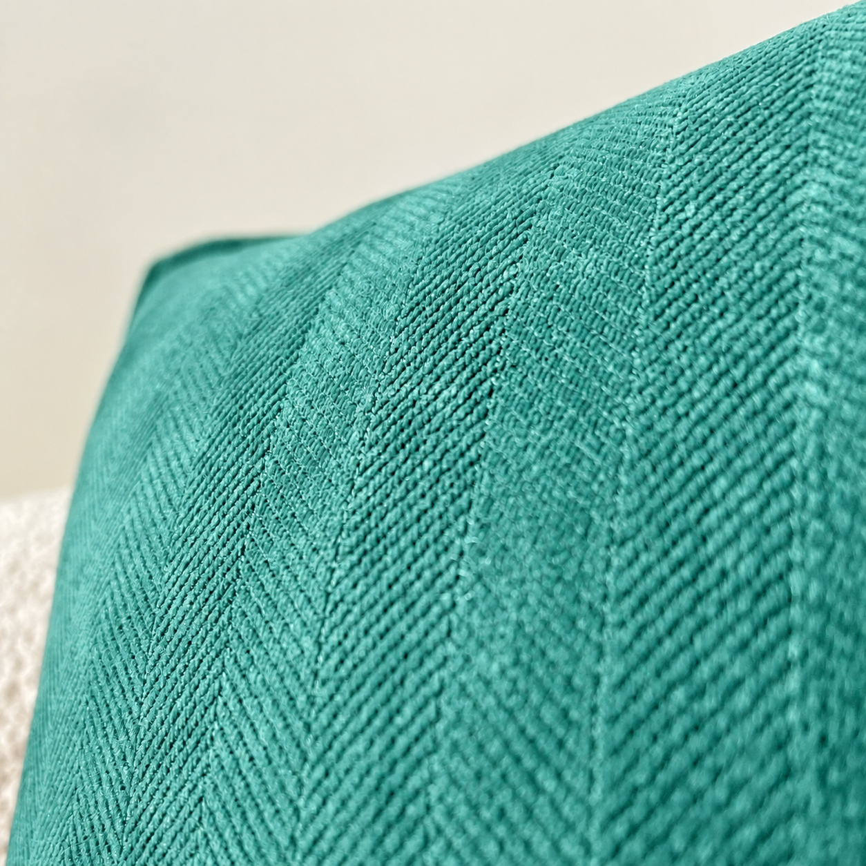 Warmpi Chenille Turkis 45x45cm infrarød varmepude – Vis produktbillede 2