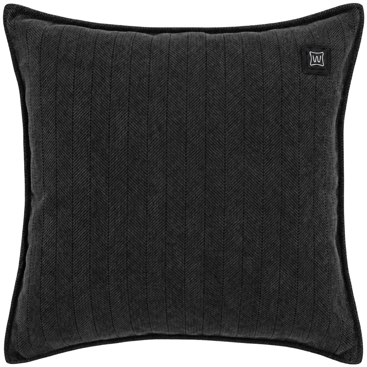 Coussin chauffant infrarouge Warmpi chenille Noir 45x45cm