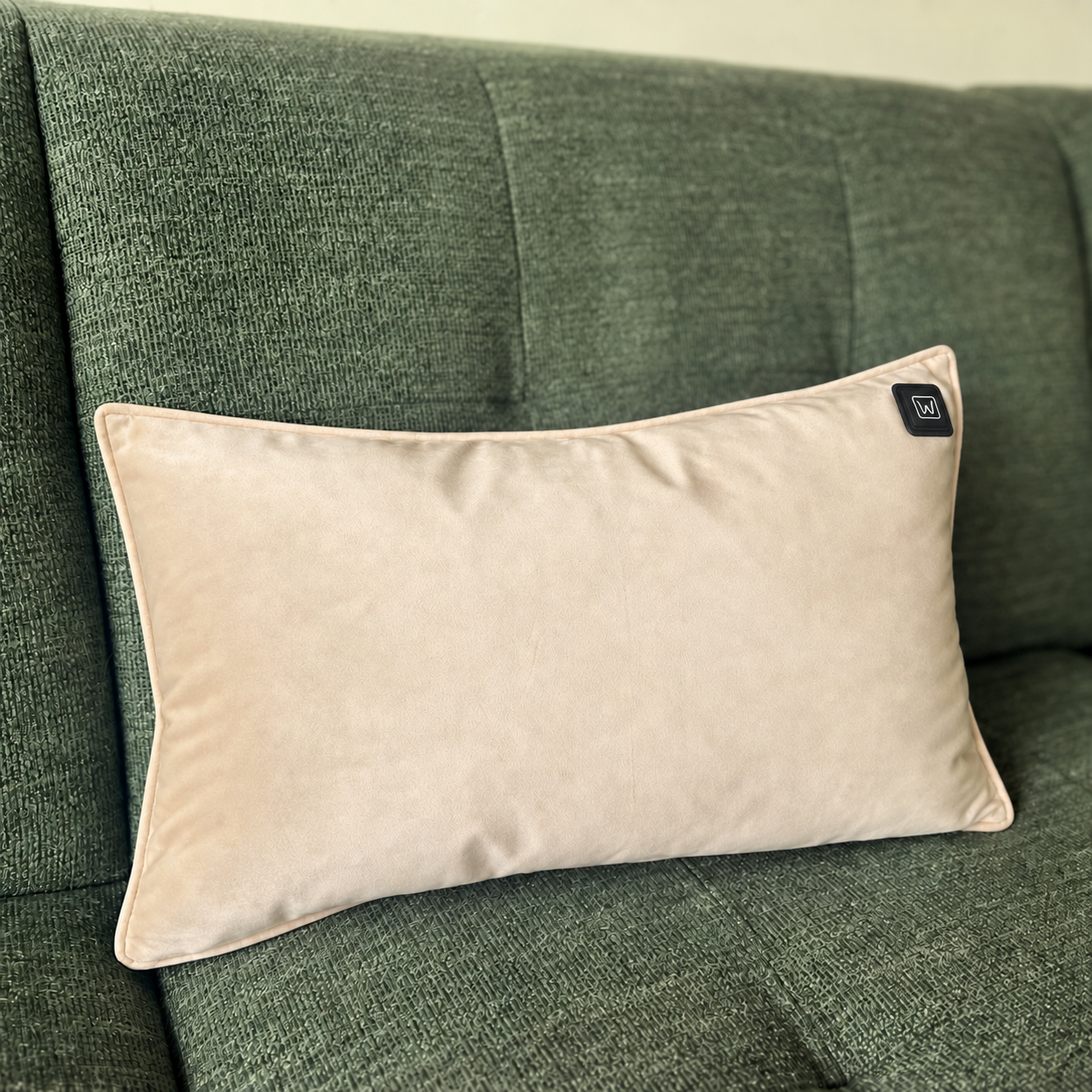 Warmpi Samt Beige 50x30cm Infrarot-Wärmekissen mit samtweichem Bezug – Produktfoto 5 anzeigen