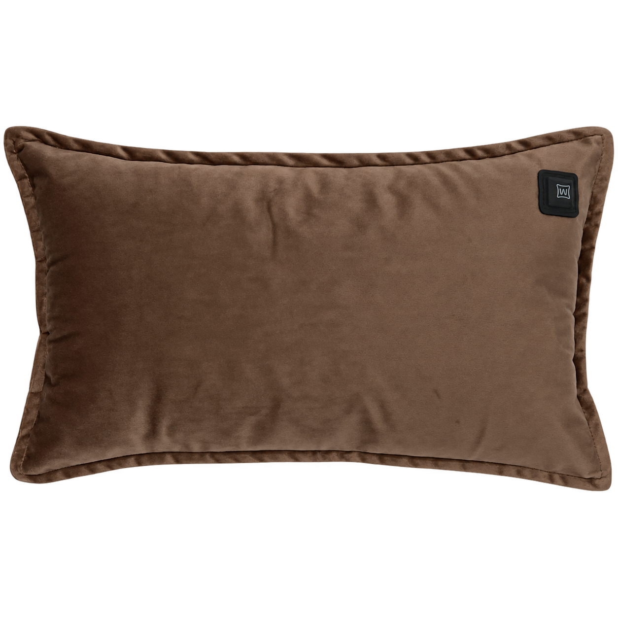 Bruin Warmpi fluweel warmtekussen 50x30cm met zachte velvet stof en infraroodwarmte