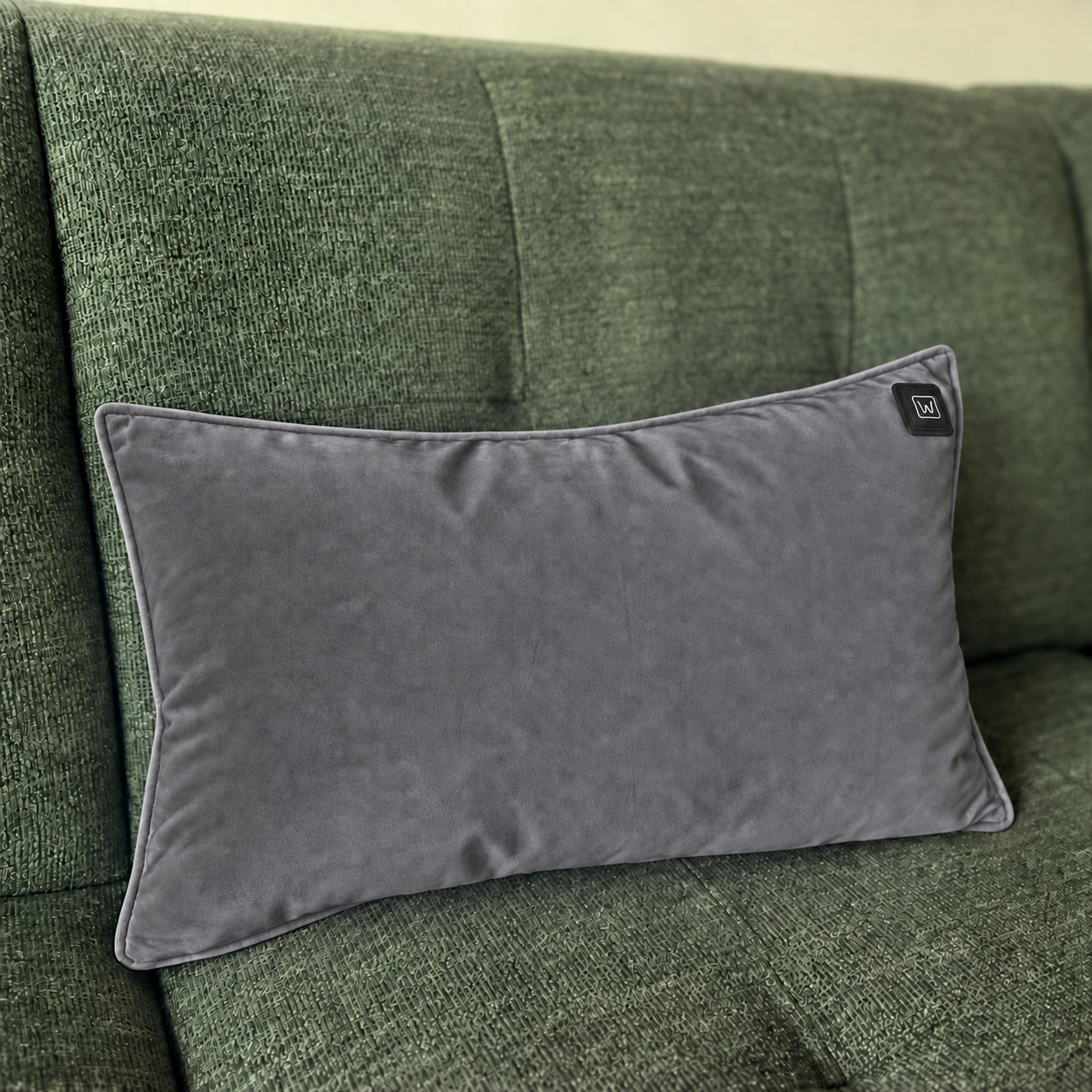 Warmpi Samt Grau 50x30cm Infrarot-Wärmekissen mit samtweichem Bezug – Produktfoto 5 anzeigen