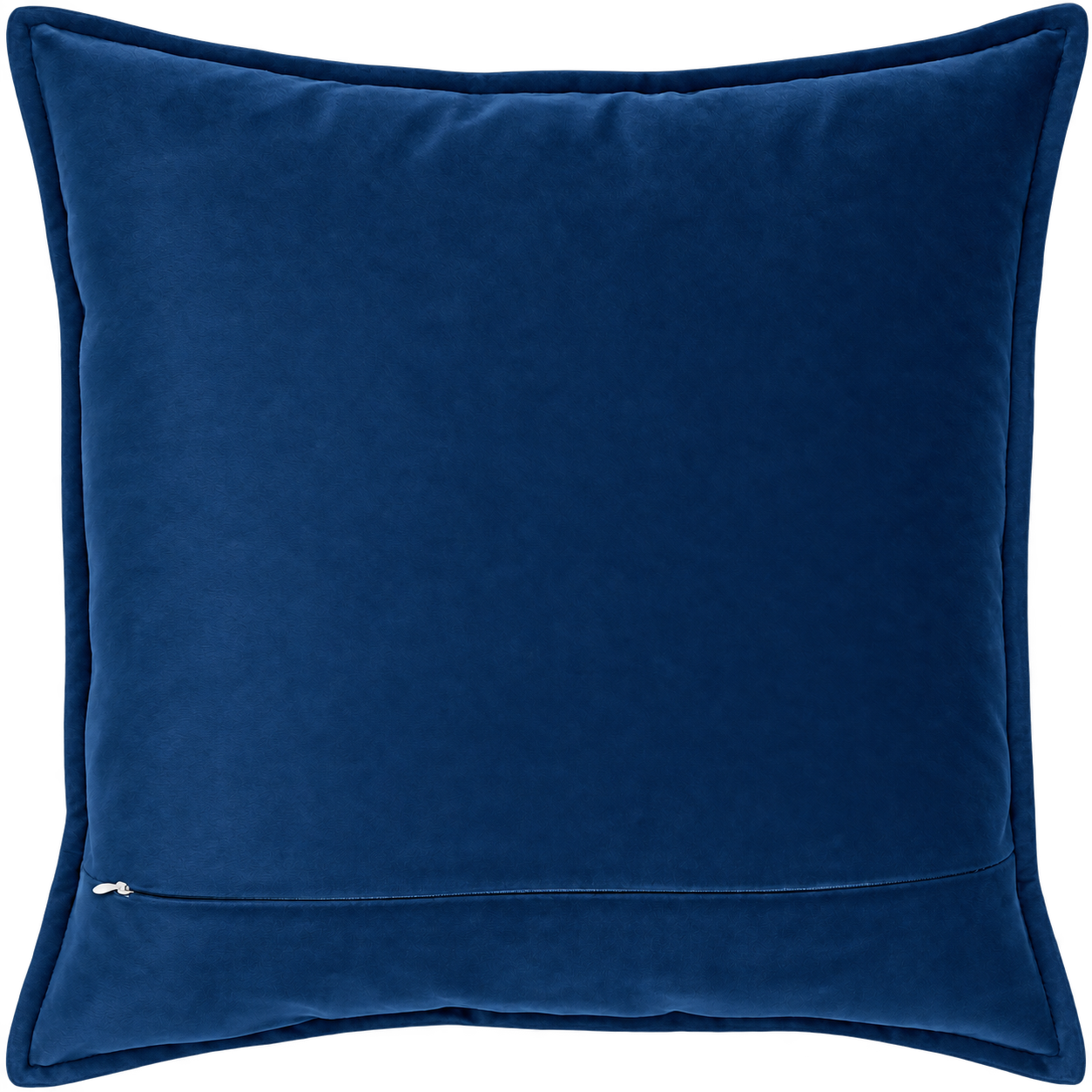 Dark Blue Warmpi velvet 45x45cm infrared heating pillow with soft velvet fabric – Show product photo 5