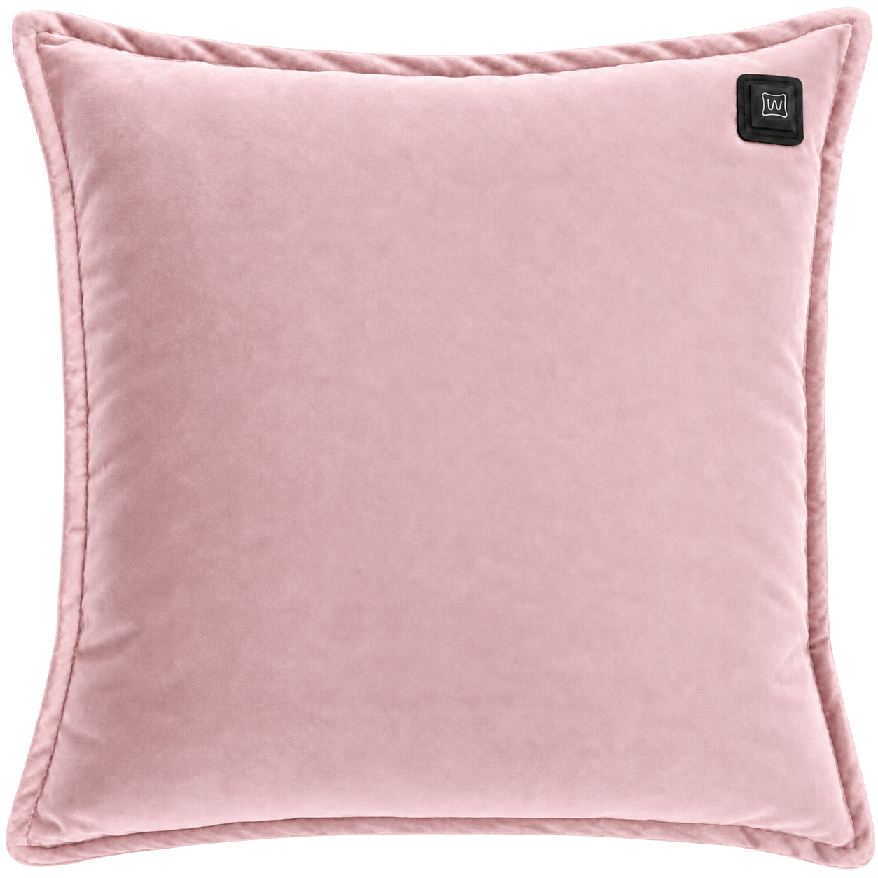 Warmpi Samt Hellrosa 45x45cm Infrarot-Wärmekissen mit samtweichem Bezug