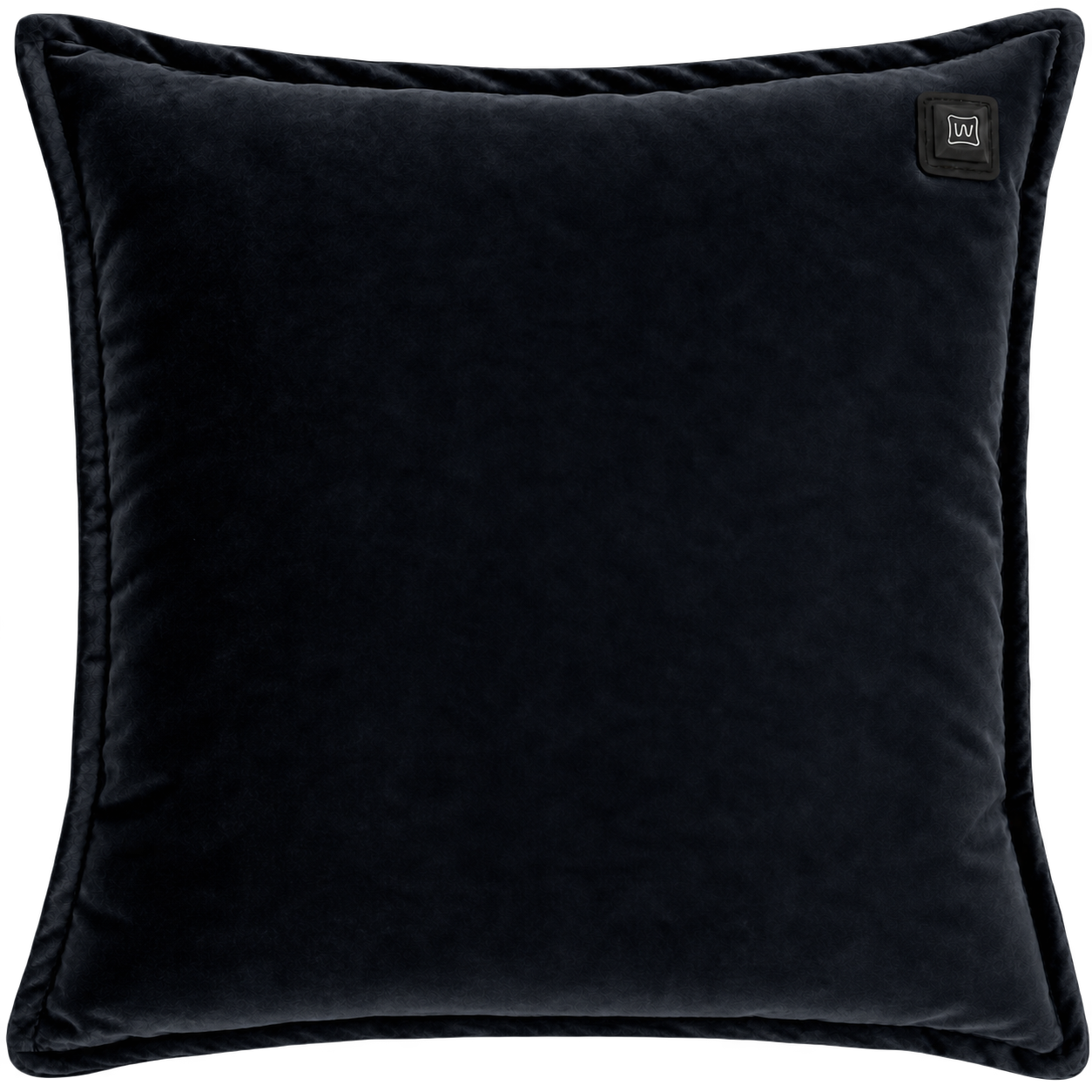 Coussin chauffant infrarouge Warmpi velours Noir 45x45cm avec tissu doux