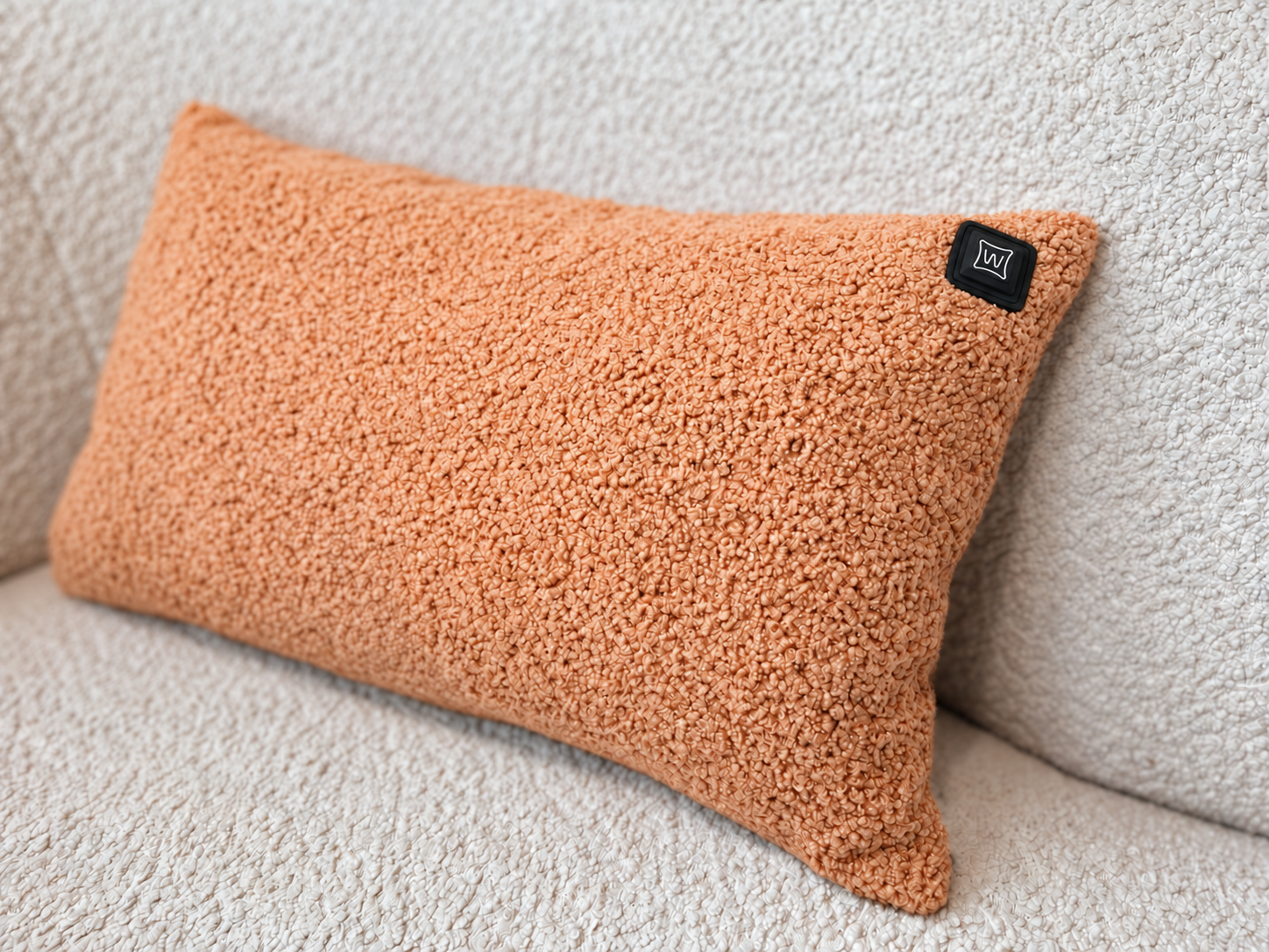 Warmpi Teddy Beige 50x30cm Infrarot-Wärmekissen mit kuscheligem Bezug – Produktfoto 2 anzeigen