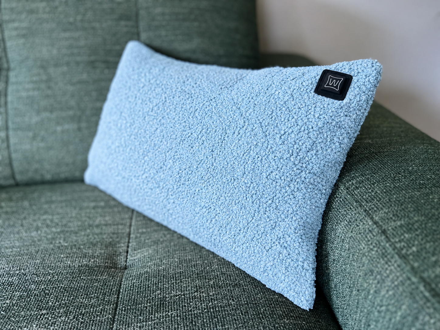 Warmpi Teddy Hellblau 50x30cm Infrarot-Wärmekissen mit kuscheligem Bezug – Produktfoto 3 anzeigen
