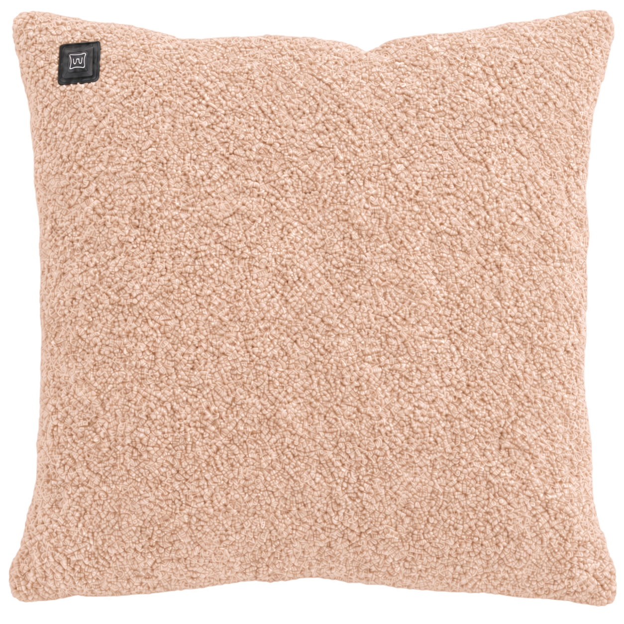 Coussin chauffant infrarouge Warmpi teddy Beige 45x45cm avec tissu moelleux