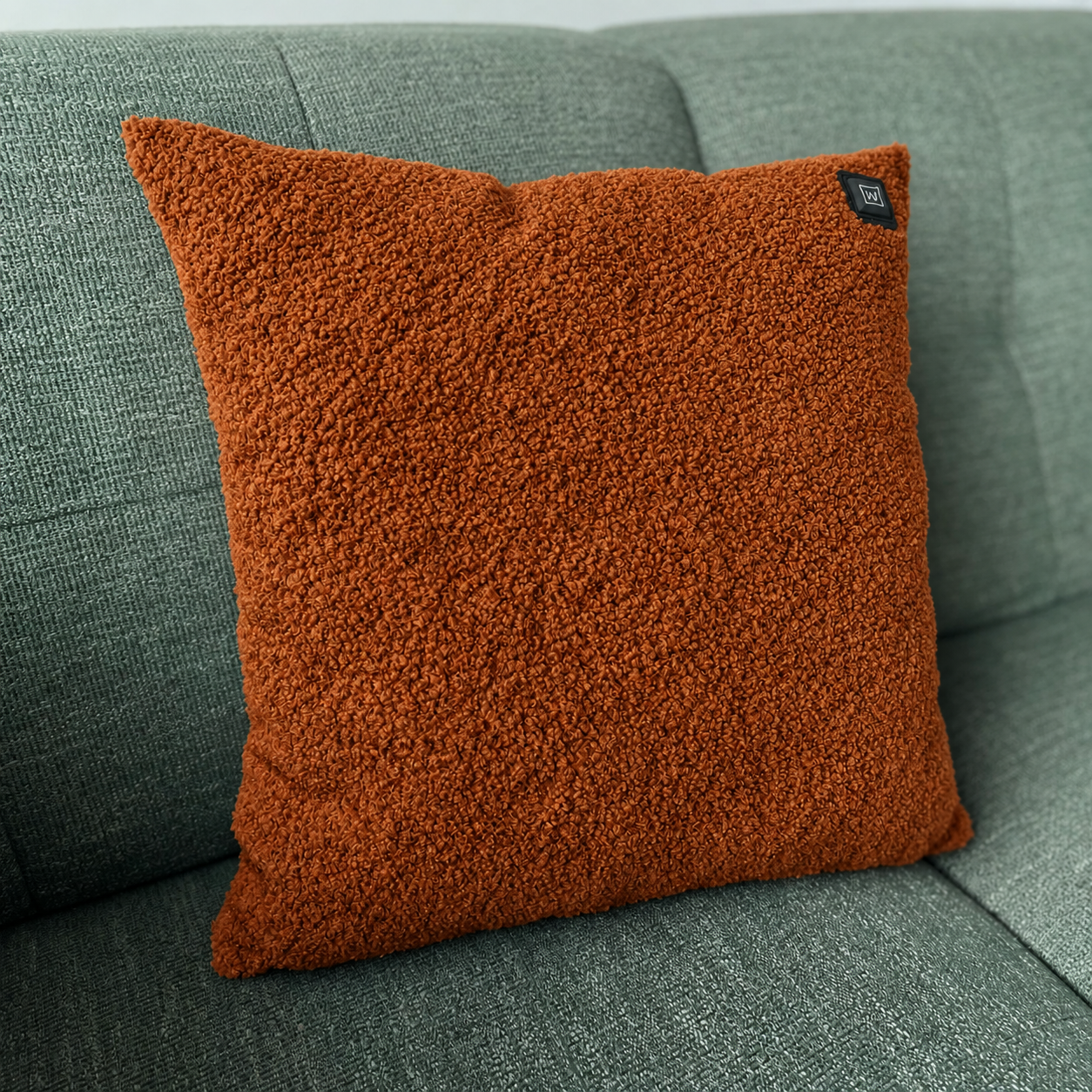 Brun 45x45cm – infrarødt Warmpi-varmeprodukt – Vis produktbillede 2