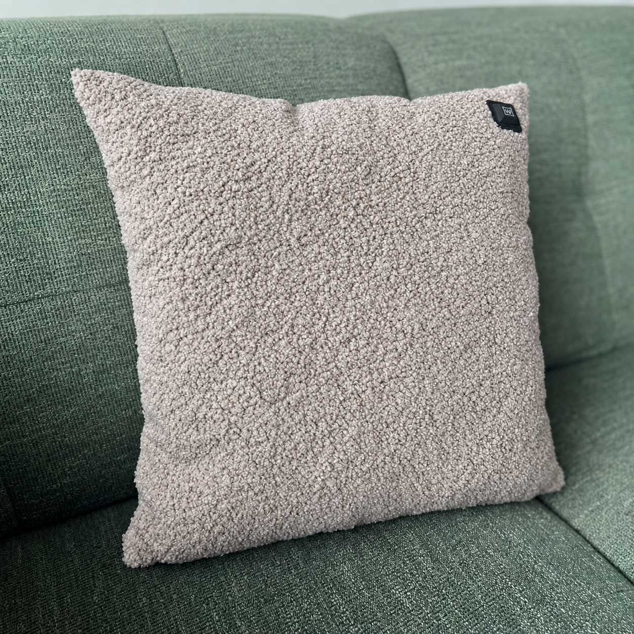 Warmpi Teddy Hellgrau 45x45cm Infrarot-Wärmekissen mit kuscheligem Bezug – Produktfoto 2 anzeigen